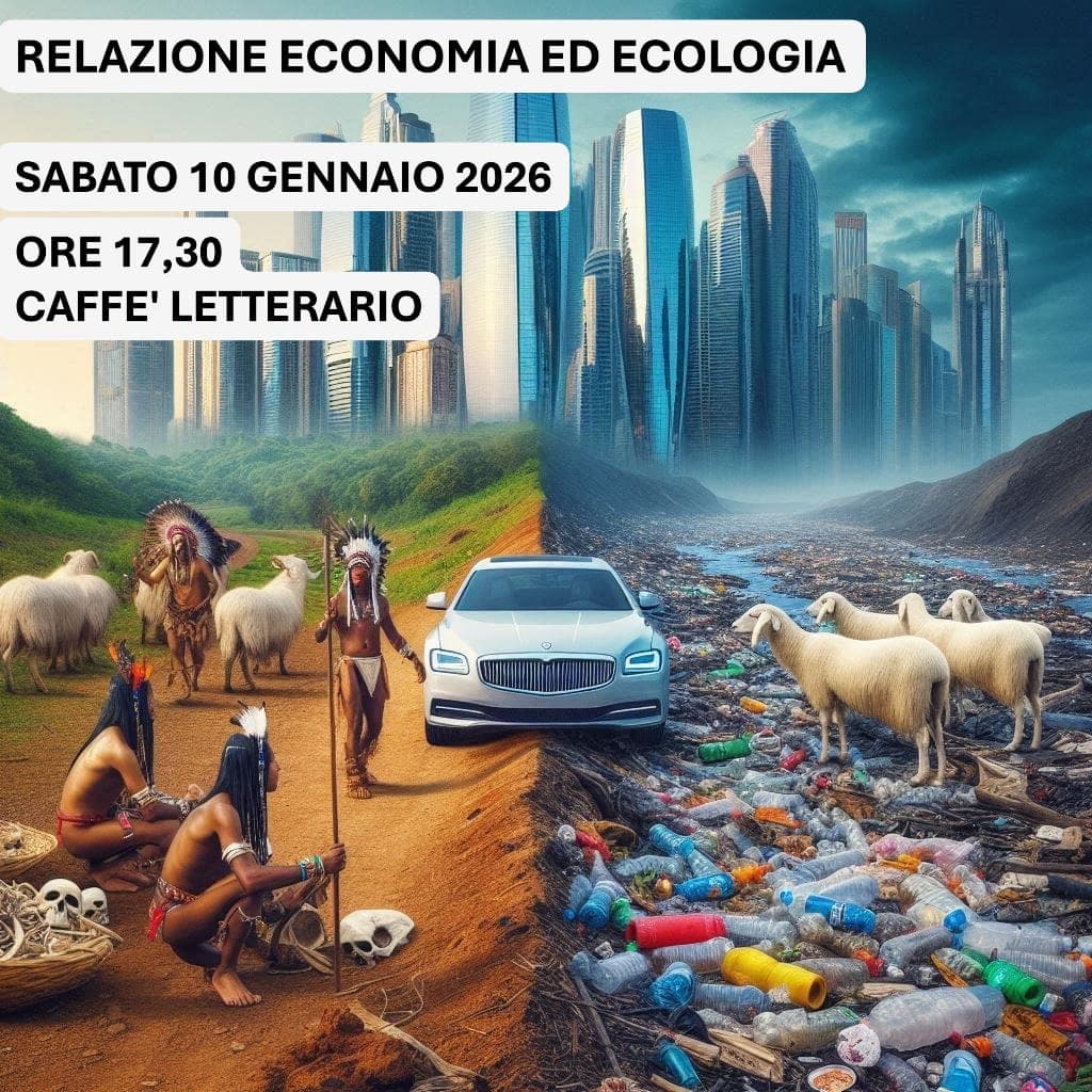 Locandina dell'incontro Economia ed Ecologia