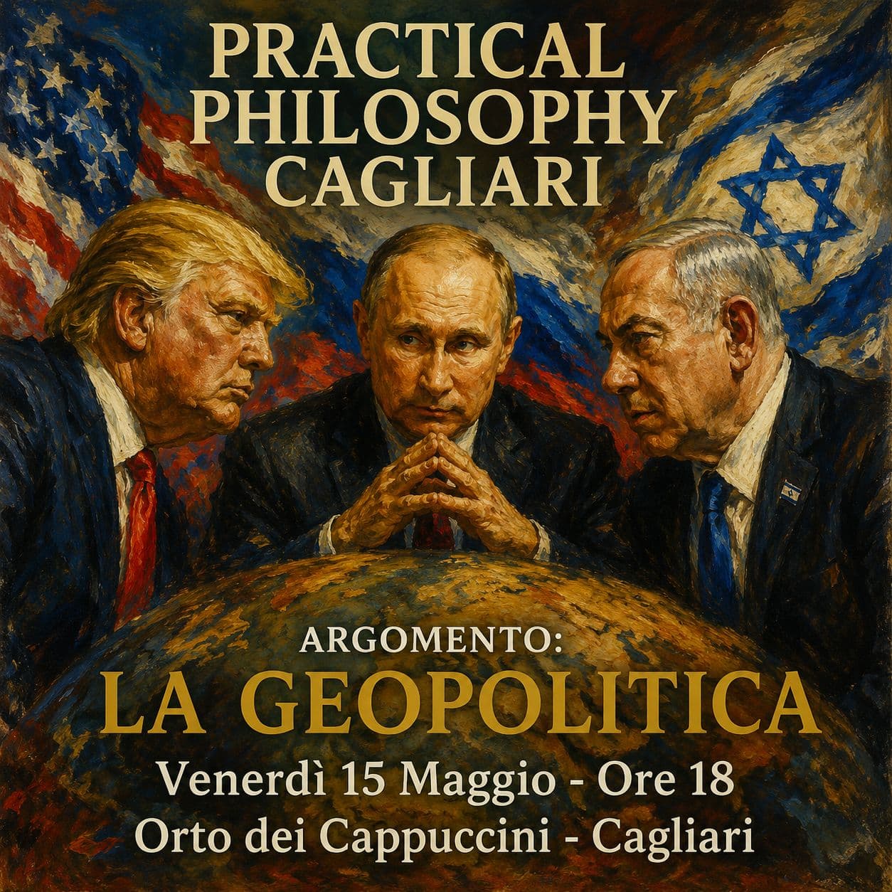 Locandina dell'incontro Geopolitica e vita quotidiana