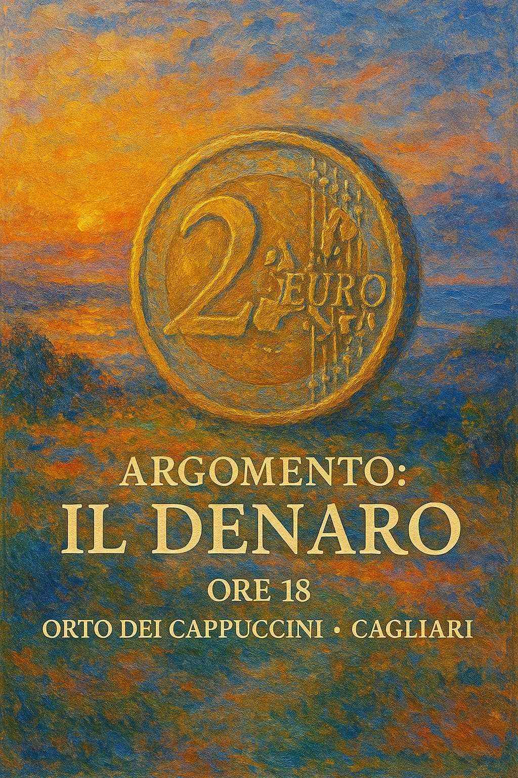 Locandina dell'incontro Il Denaro