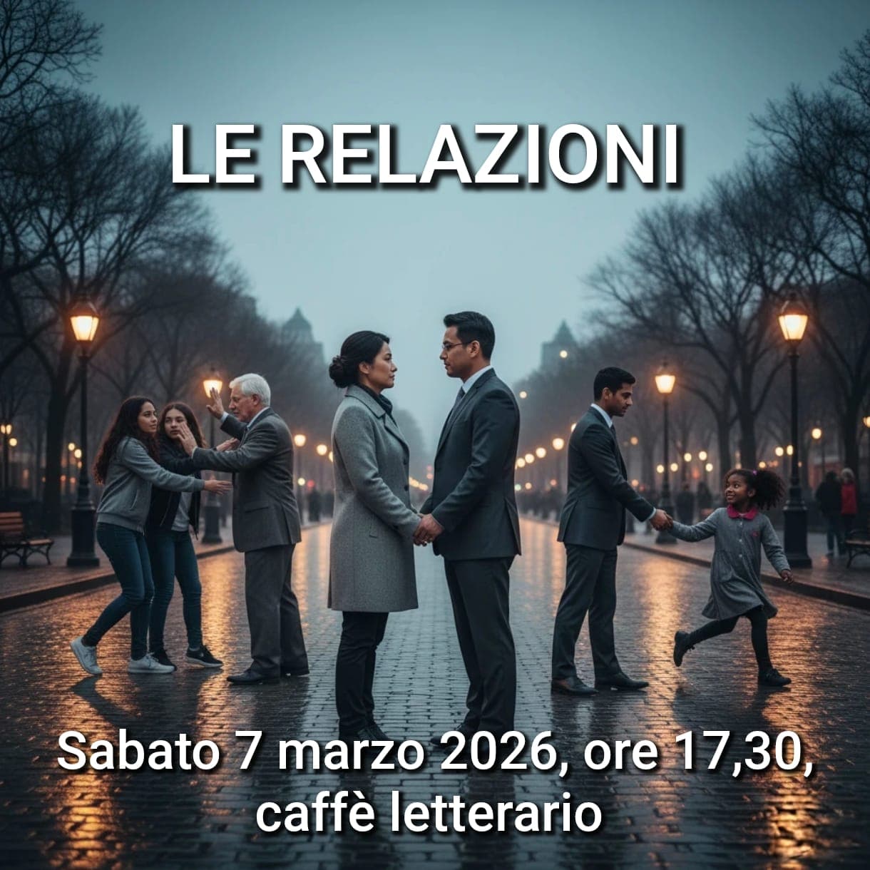 Locandina dell'incontro Le relazioni