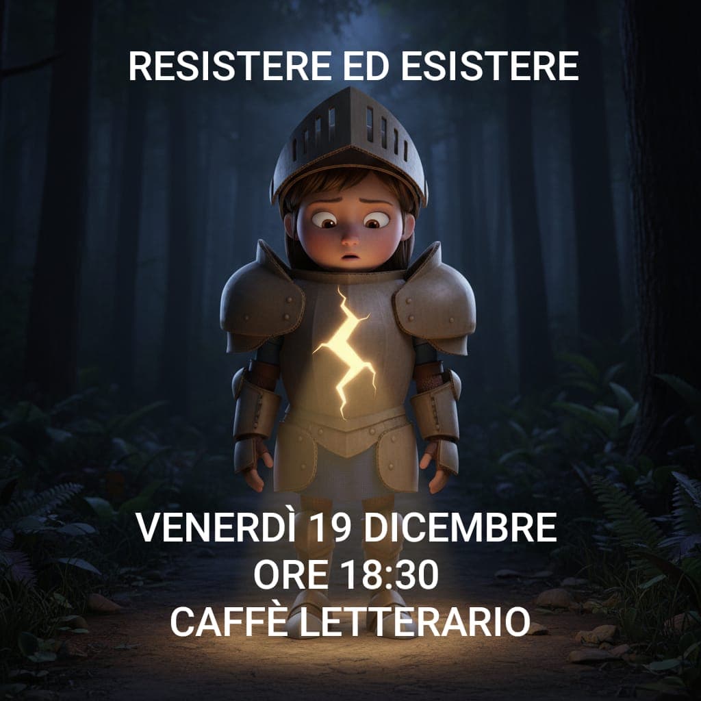 Locandina dell'incontro Resistere ed esistere