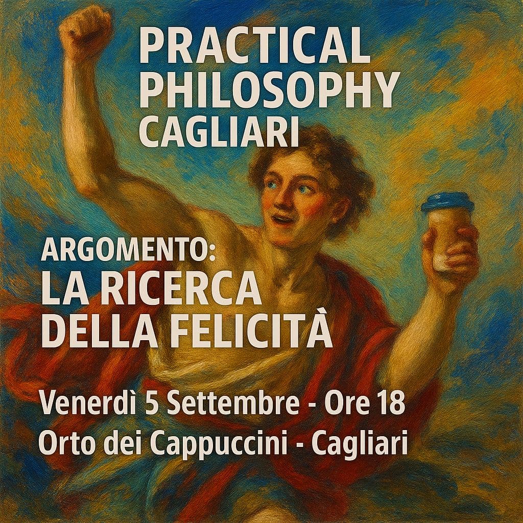 Locandina dell'incontro La ricerca della felicità