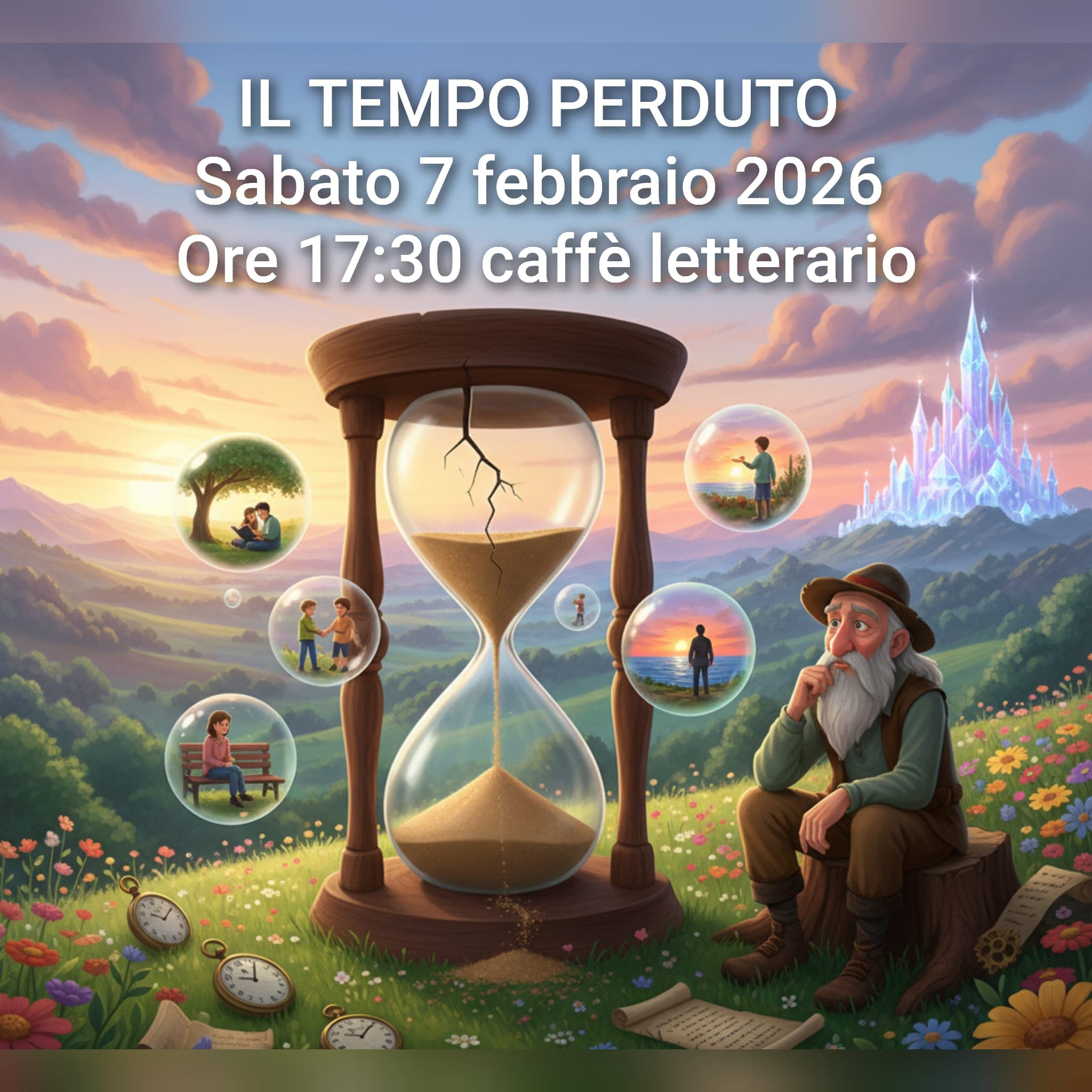 Locandina dell'incontro Il tempo perduto