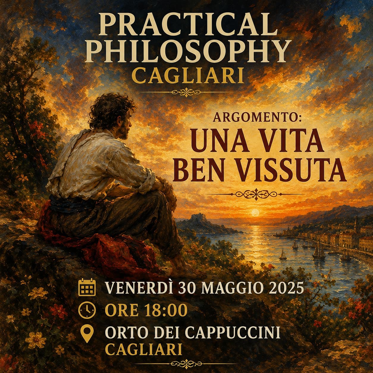 Locandina dell'incontro Una vita ben vissuta