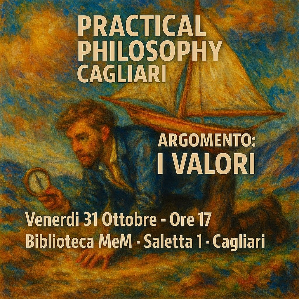 Locandina dell'incontro I valori