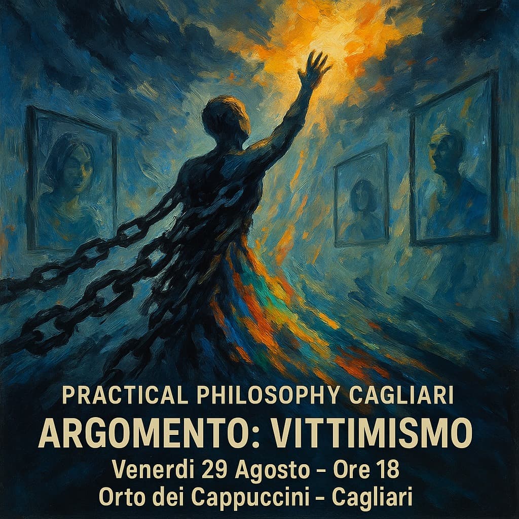 Locandina dell'incontro Vittimismo
